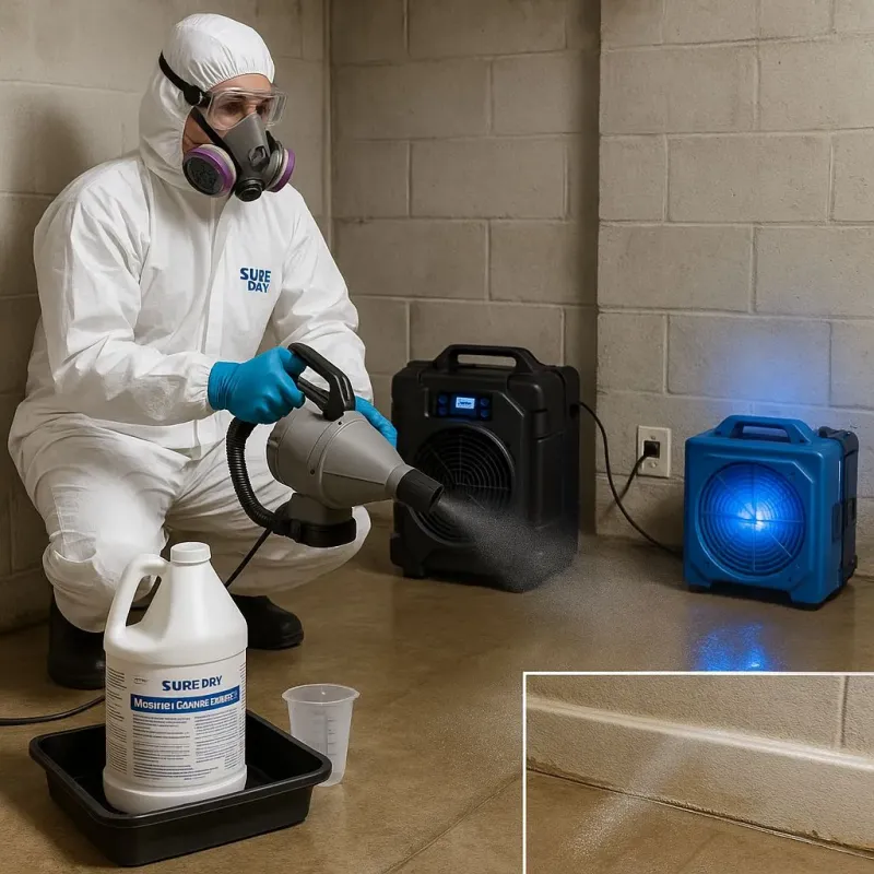 Sanitization and Odor Removal process in Nashua, NH